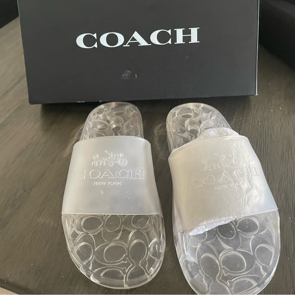 Finesse Coach transparent Sandals
